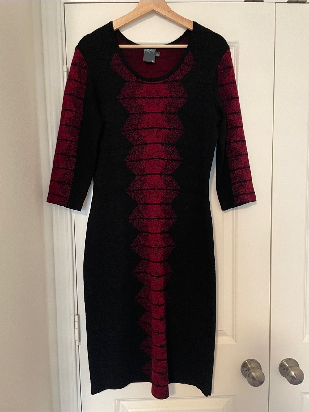 Gabby Skye Knit Dress A Line size L